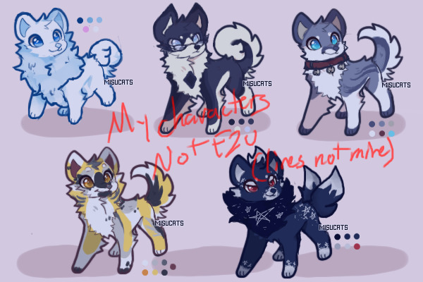 My Characters (NOT F2U)