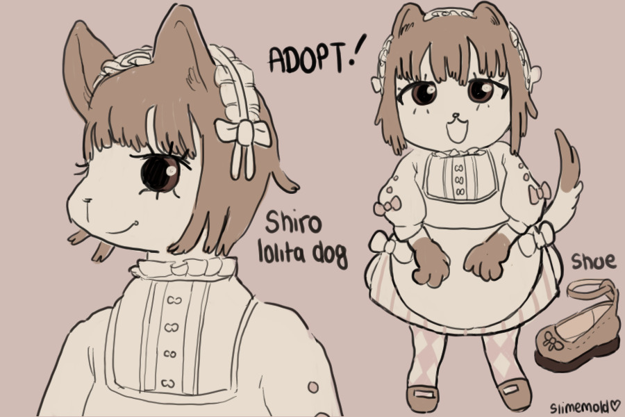 OTA Shiro Lolita Dog OPEN!