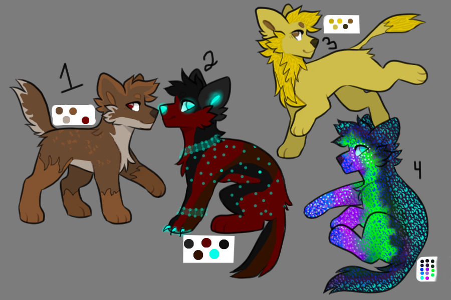 Pups adopts for sale (2/4)