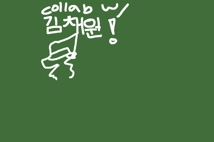 collab w/ 김채원!!