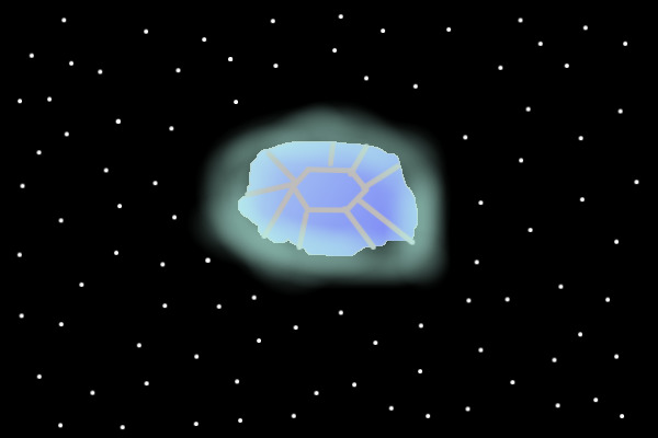 Glowing Space Stone