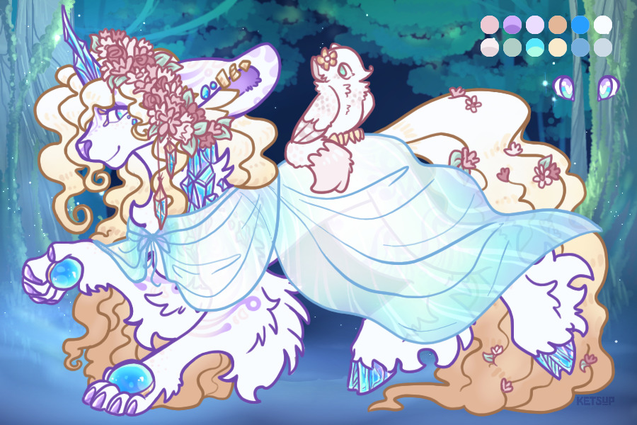 Custom for Rylf // Crystal Witch