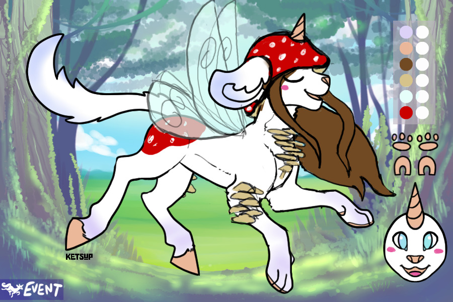 Lambiversary MYO: Mushroom fairy!