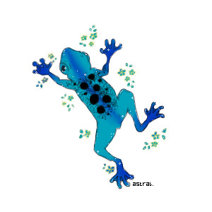 Blue Frog Adoptable