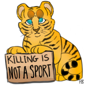 Killing is not a sport.