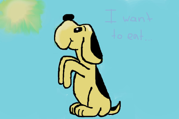 I want to eat