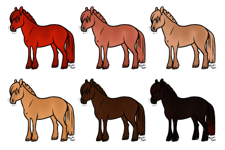 shades of chestnut