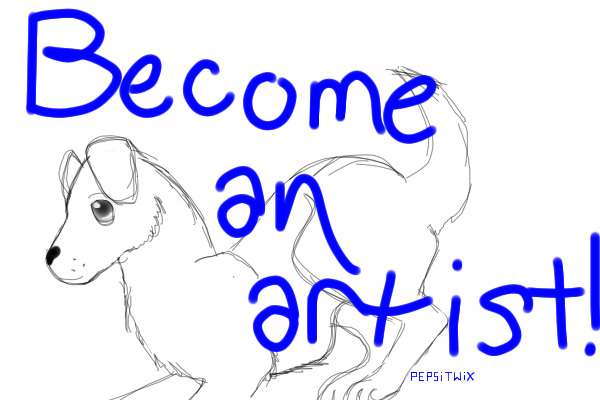 become a playing puppy artist! ENDED