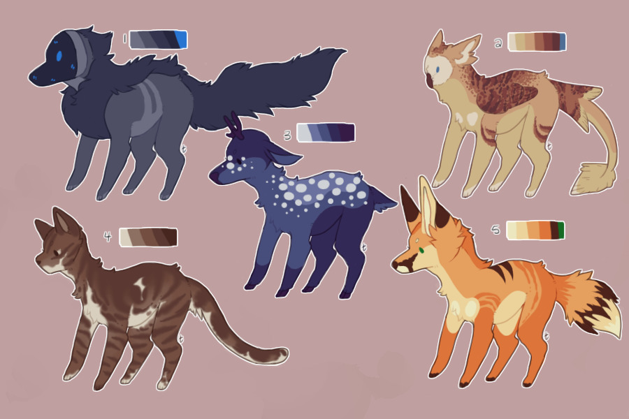 adoptables for c$ (5/5 OPEN)
