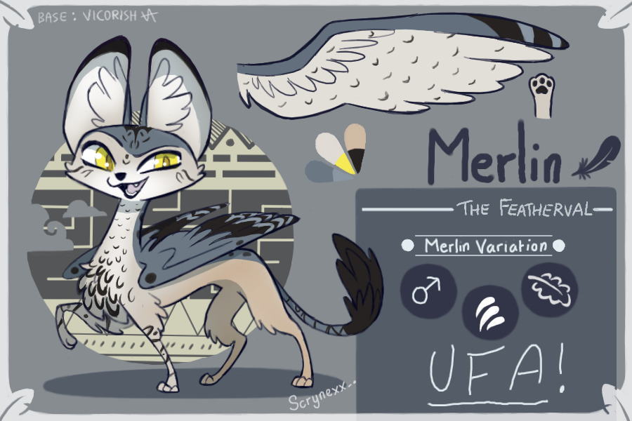 UFA: Merlin Featherval! ♥ {CLOSEd}