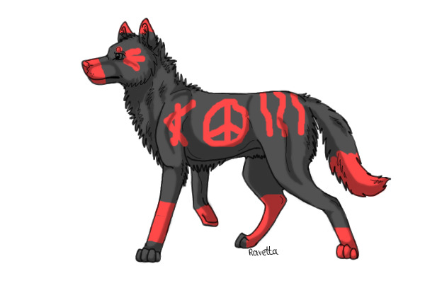 Wolf/Dog Adoptable #2
