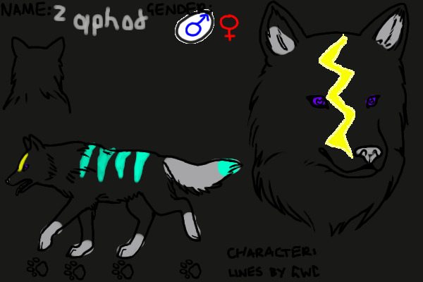 Zaphod the wolf