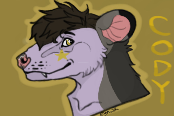 first opossum (alt. eyes)