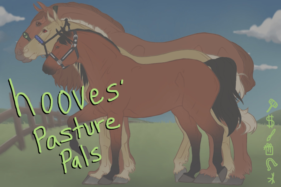 ╥╥╥ Hooves' Pasture Pals! ╥╥╥