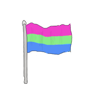POLYSEXUAL PRIDE FLAG AVI
