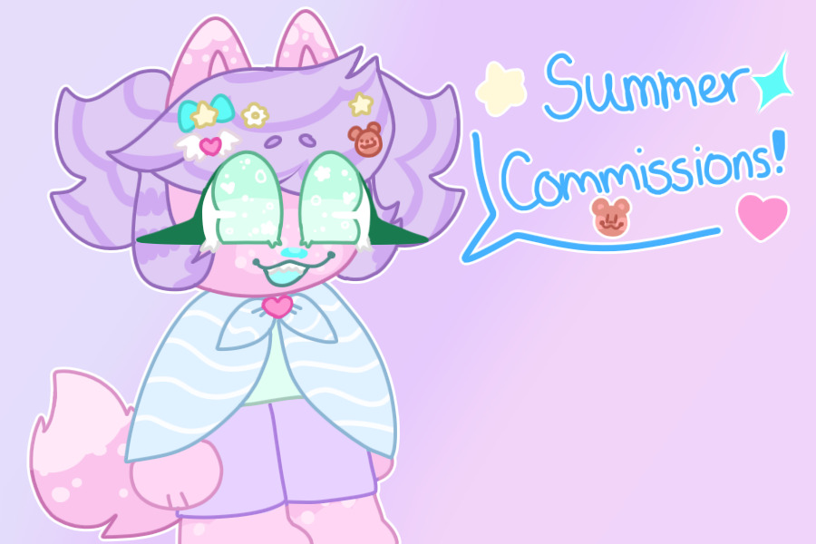 Summer commissions!