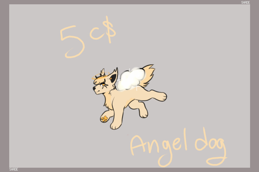 claimed x ♥ angel dog ♥
