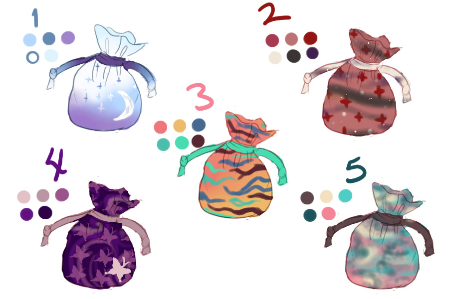 Mystery Pouch Adopts - Flatsale (closed)
