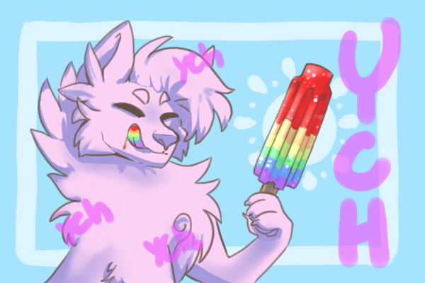 Pride Popsicle YCH