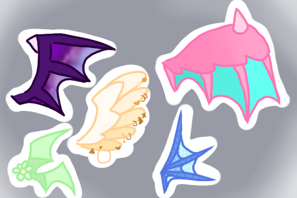 Pick a wing, get an adopt! <3