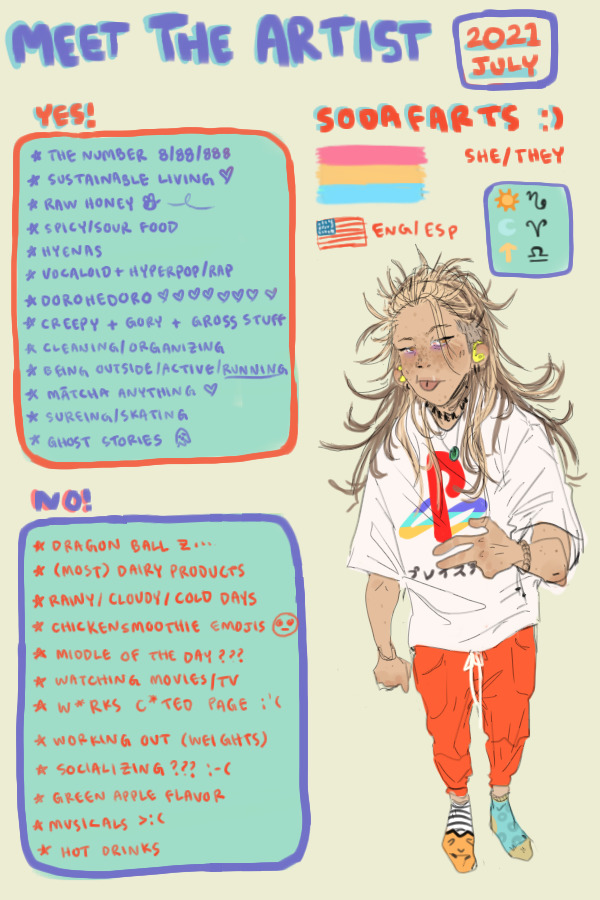 meet the artist 2021 :-)