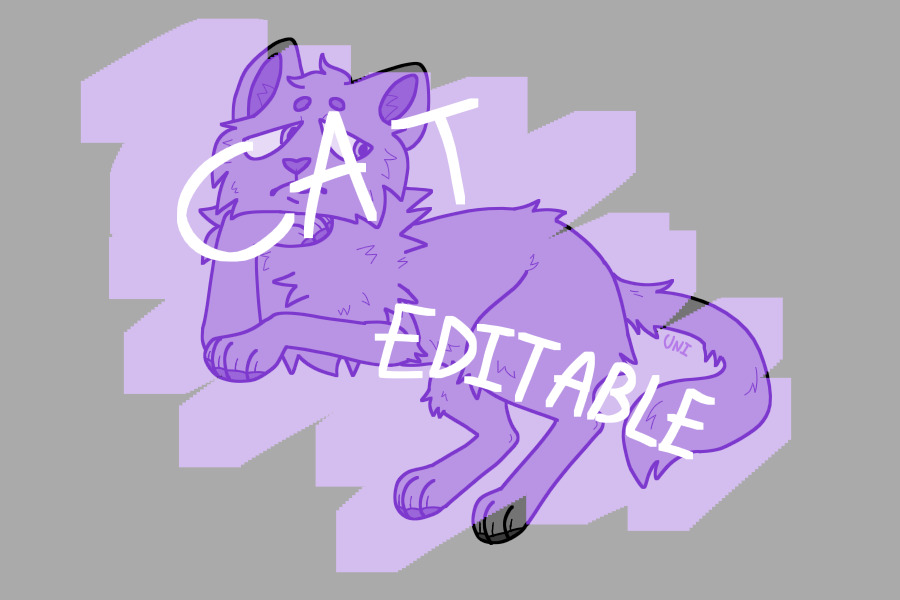 Cat editable ♥