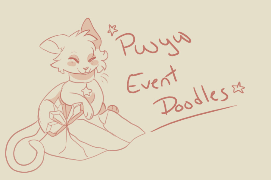 Pay what you want event doodles