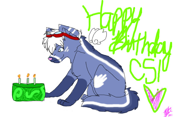 Happy Birthday ChickenSmoothie <3