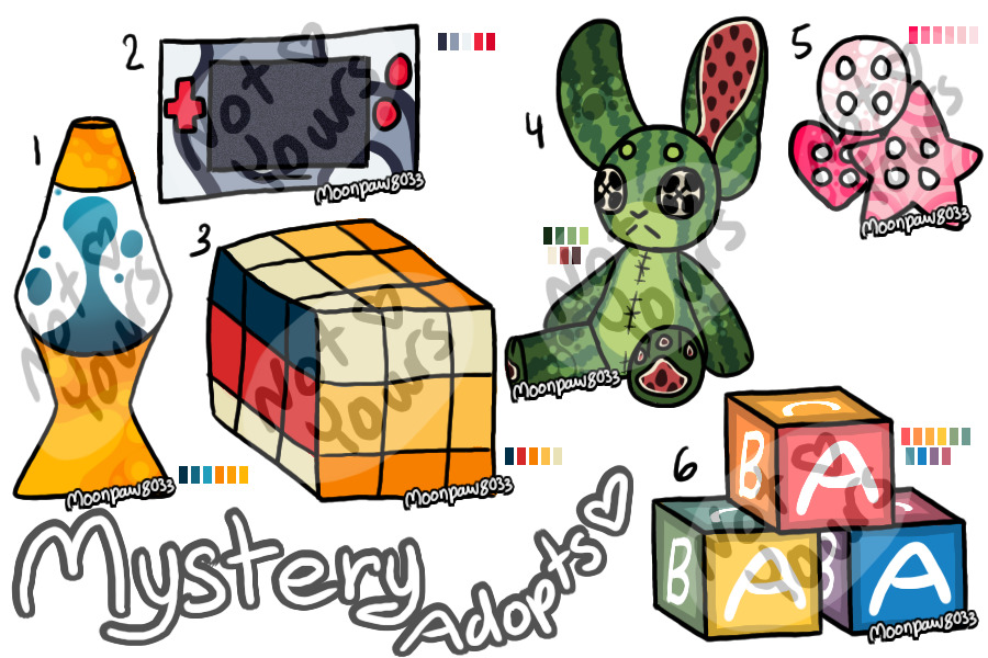 ♥Mystery Anthro Adopts♥