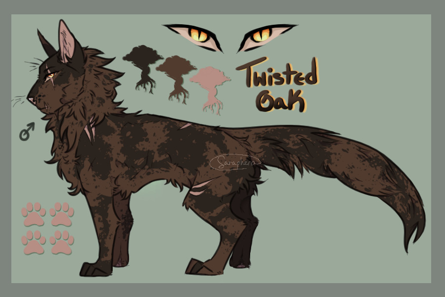 warriors ocs: twistedoak