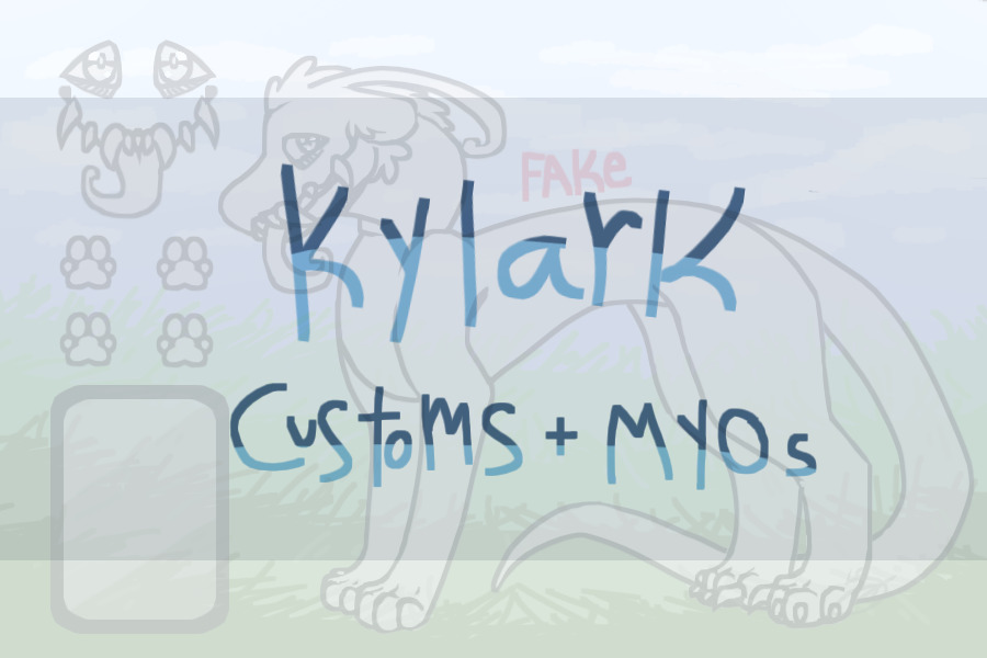 Kylark - customs + myos - wip