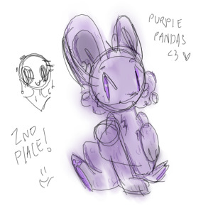 purple pandas dodgebolt!?!!!