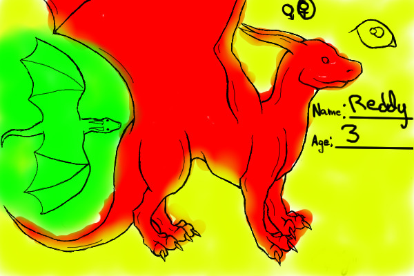 Reddy the dragon :)
