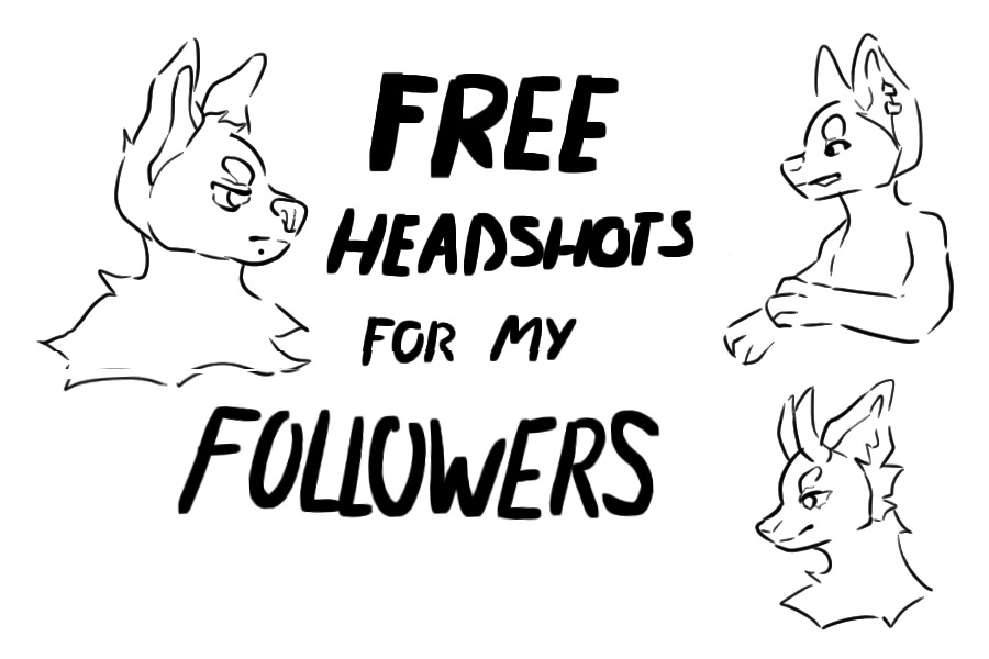 free headshots for followers