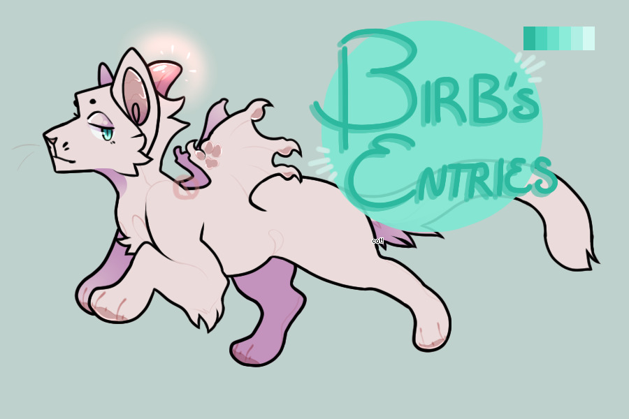Birb's Artist Entries -- Belkits Species! :)