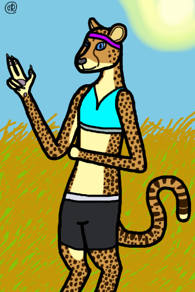Sporty Antro Cheetah