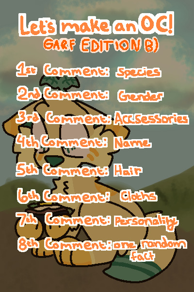 Let's make an OC! (Garf Edition)