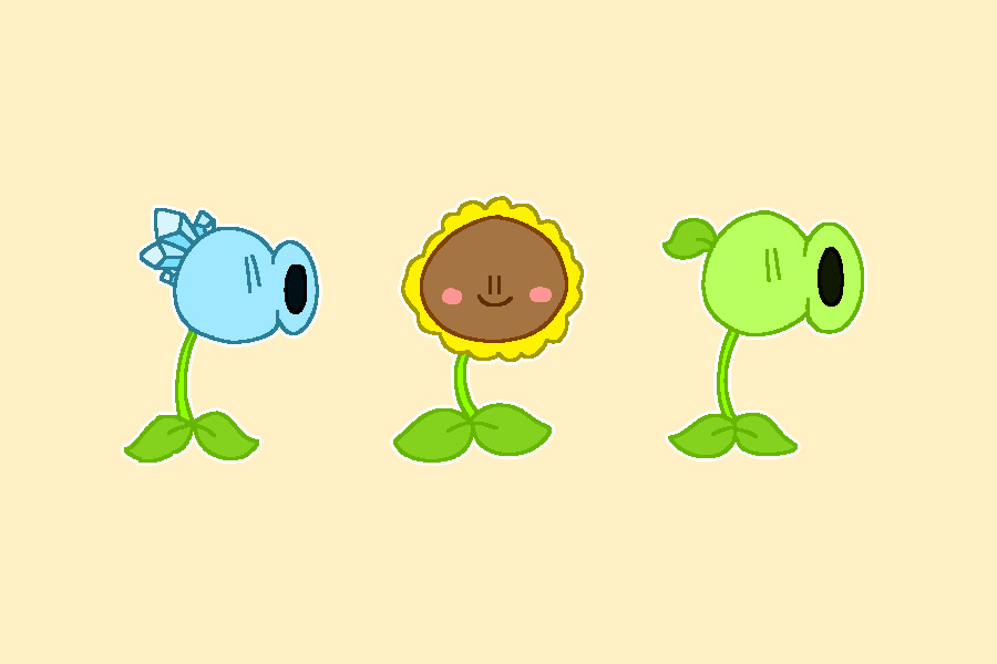 (in an italian accent) plants vs zombies