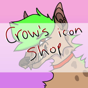crow's icon shop || OPEN