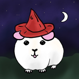 Spooky Avi Guinea Pig! Free to use ^.^