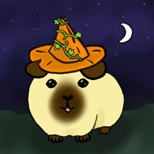 Spooky Avi Guinea Pig! Free to use ^.^