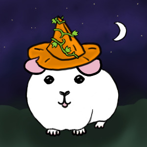 Spooky Avi Guinea Pig! Free to use ^.^