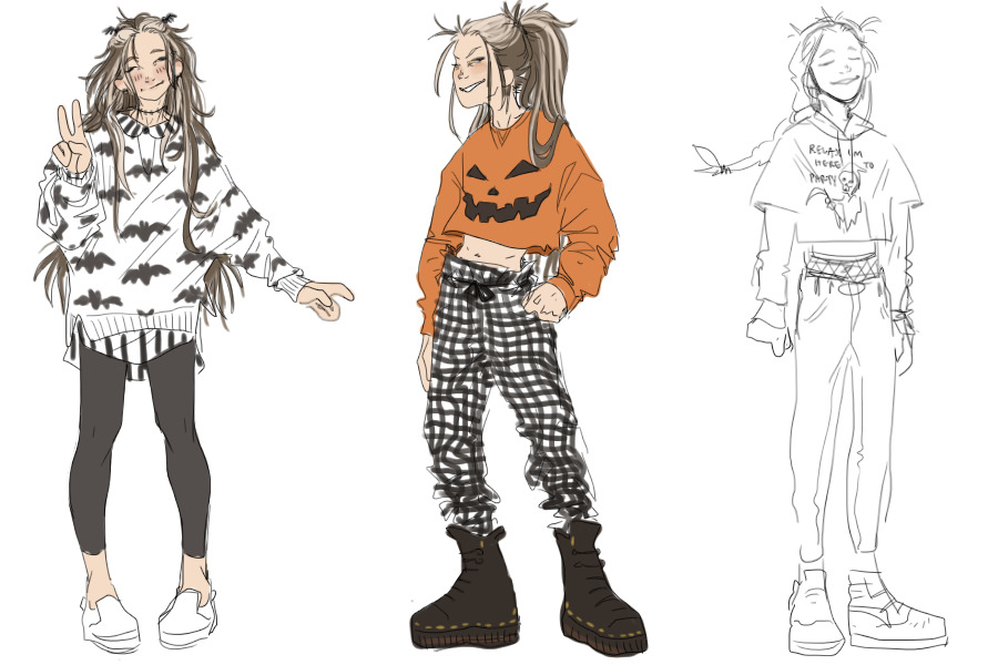 sum werk outfits