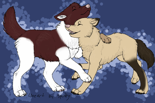 colored in