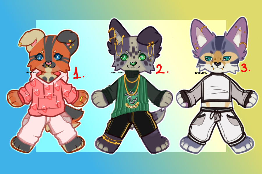 3 ADOPTABLES AUCTION