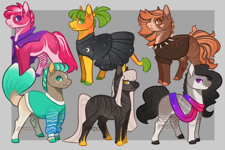 little horse/pony adopts // Closed!