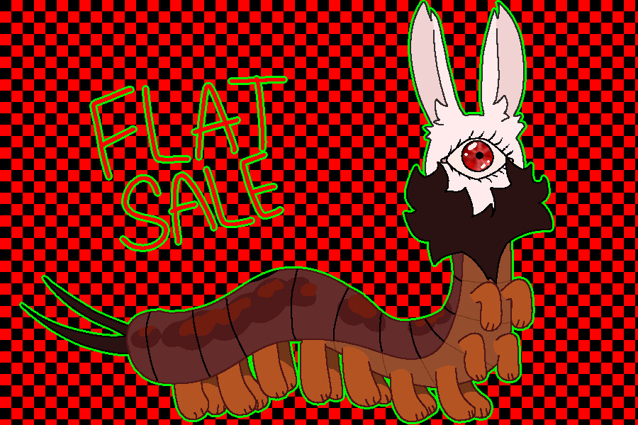 [flatsale] bunny centipede hybrid