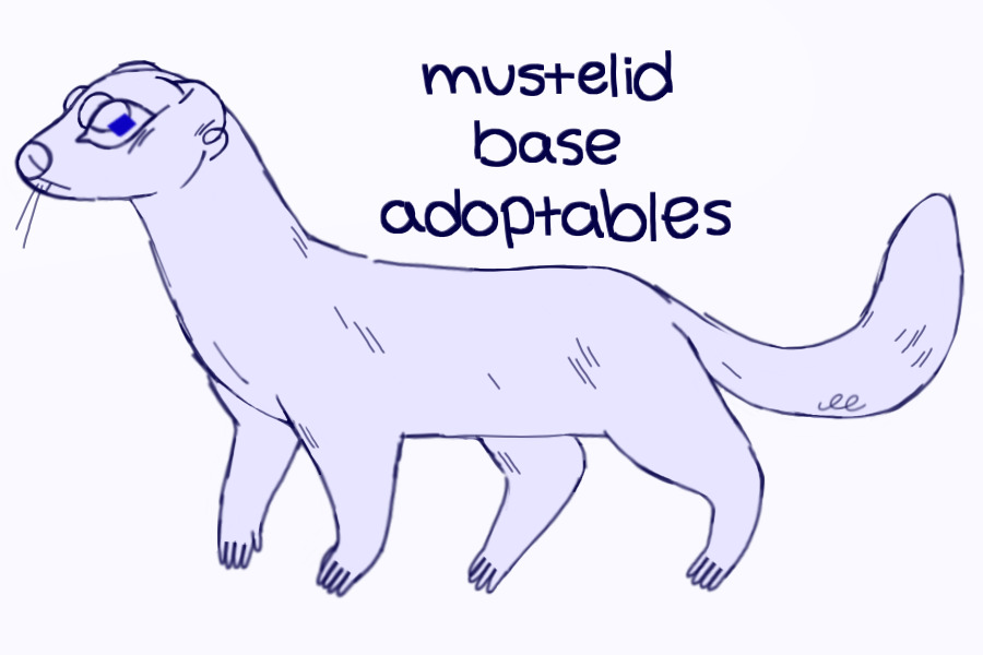 mustelid base adopts