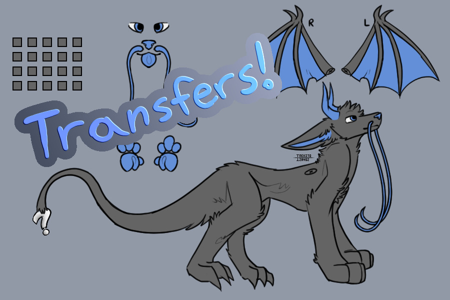Wolf-Dragons Transfers!