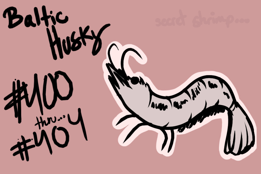 Baltic Husky #400 - #404